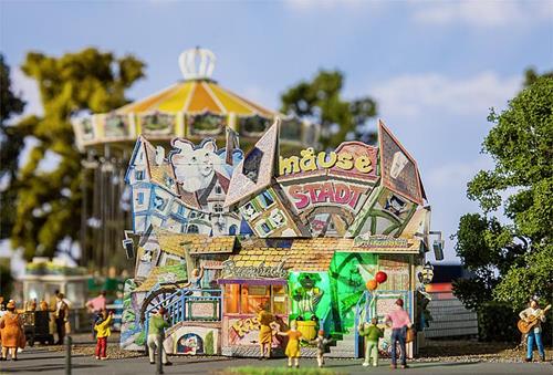 Faller Mouse Town Funhouse Fairground Kit IV FA140423