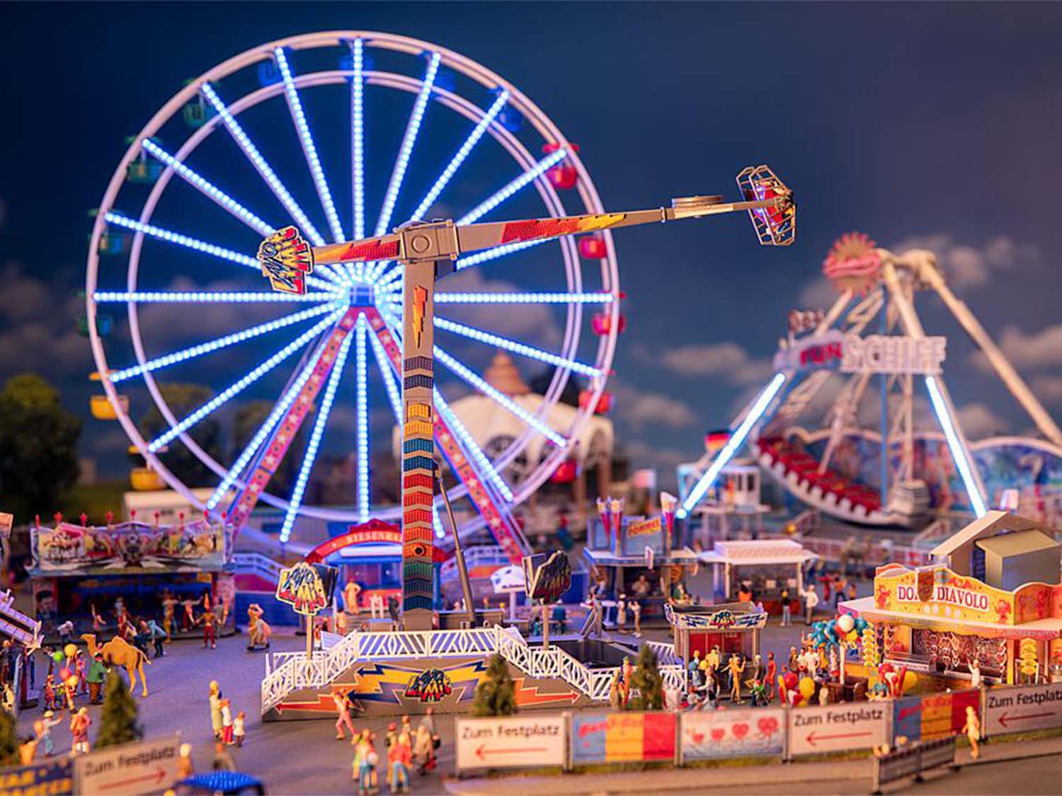 Faller No Limit Fairground Kit with Motor V FA140450