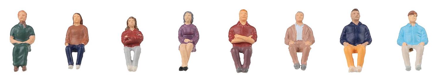 Faller Seated People Figure Set FA151684