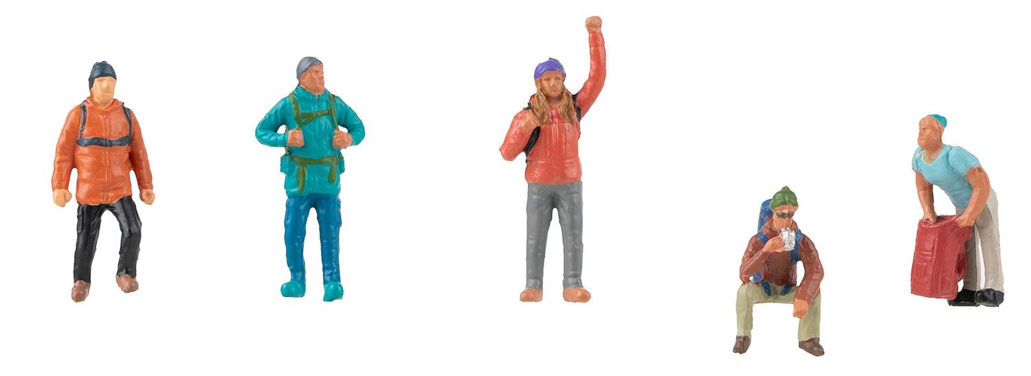 Faller On a Mountain Tour Figure Set FA151802