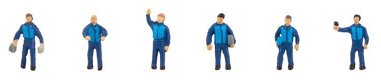 Faller Hermes Parcel Operatives Figure Set FA155608