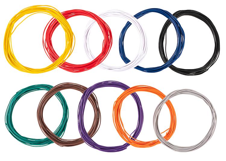Faller Assorted Wire (10 x 10m) Set FA163780