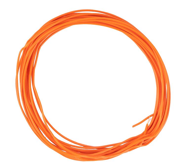 Faller Orange Stranded Wire (0.04mm x 10m) FA163789