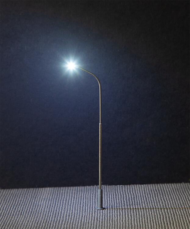 Faller LED Single Arm Street Lamp 95mm (3) FA180100