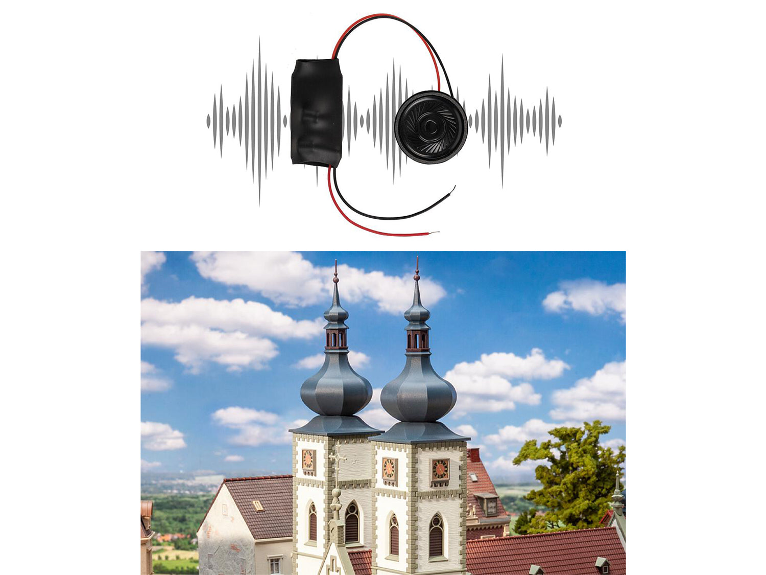 Faller Bell Ringing Mini Sound Effect FA180255