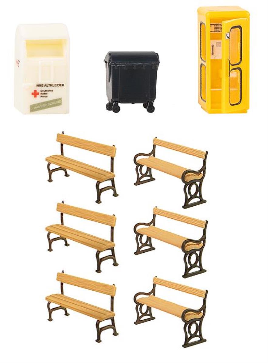 Faller Town Accessories Kit FA180452
