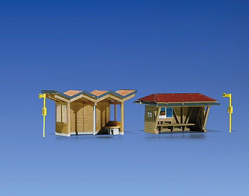 Faller Bus Stop Shelters Kit (2) III FA180587