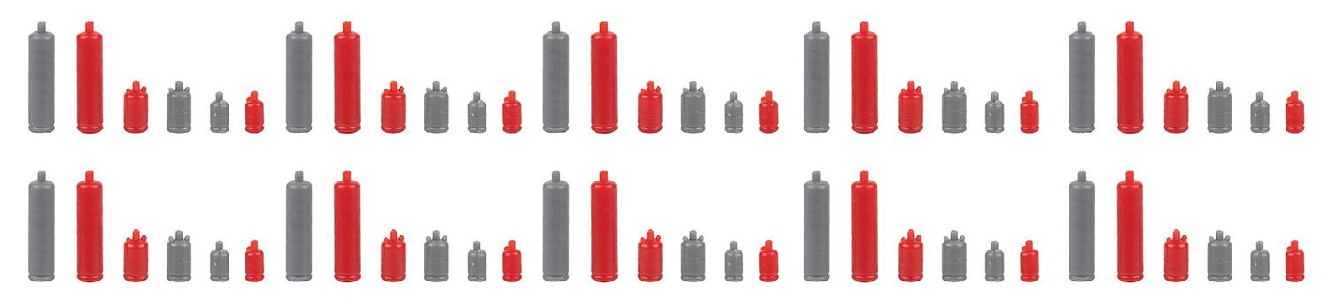 Faller Gas Cylinders (60) Kit IV FA180863