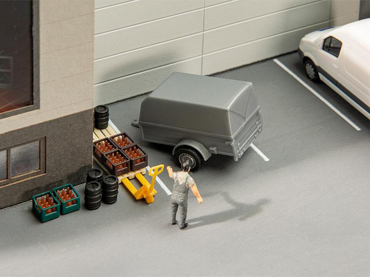 Faller Car Trailer Kit III FA180864