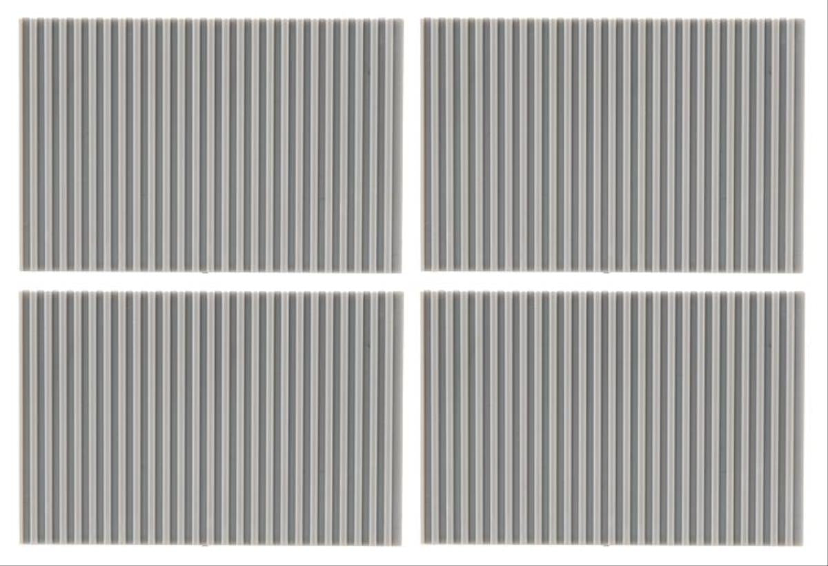 Faller Industrial Building Roof Parts (4) Kit FA180887
