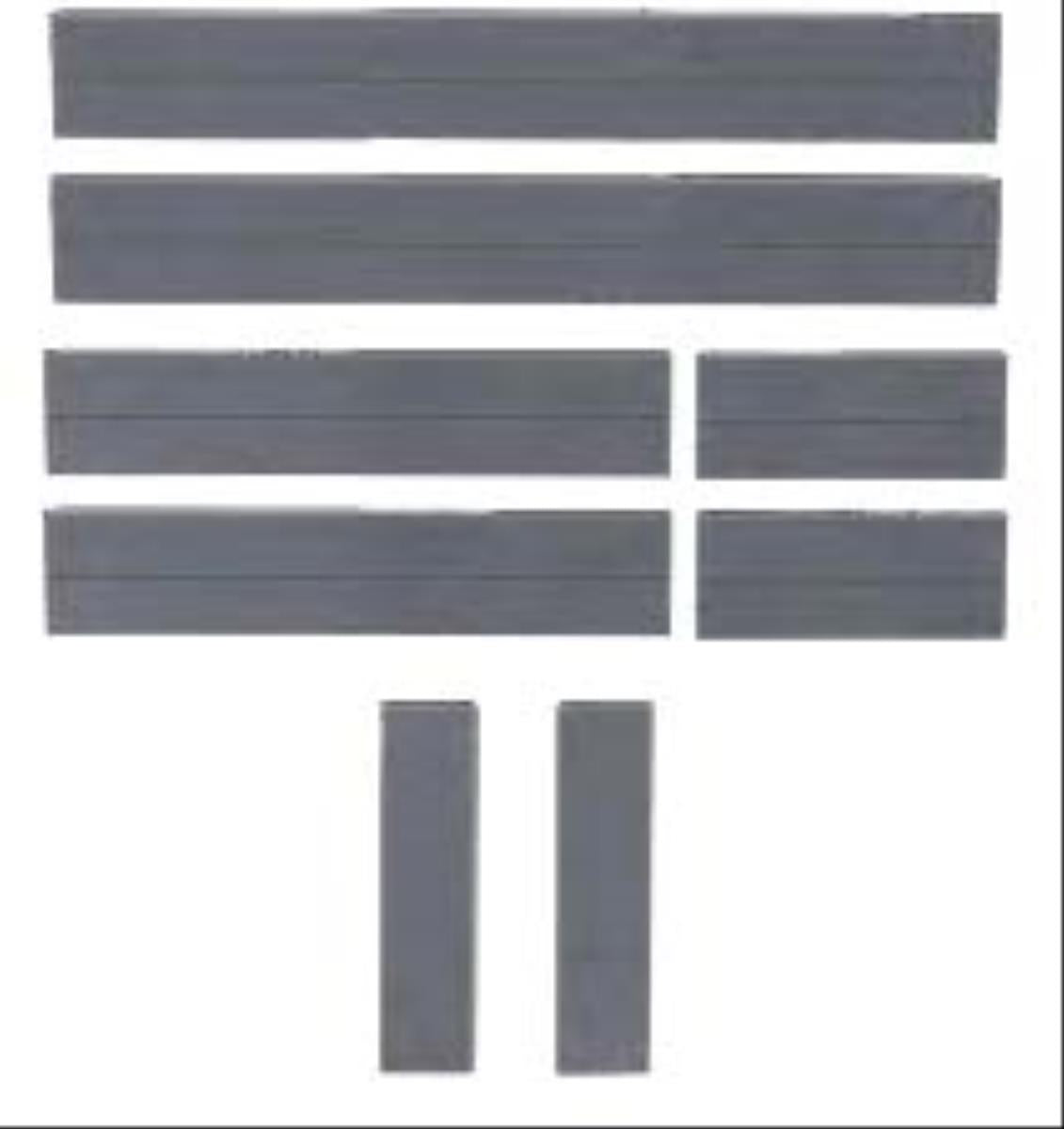 Faller Industrial Building Wide Wall Elements Kit VI FA180893