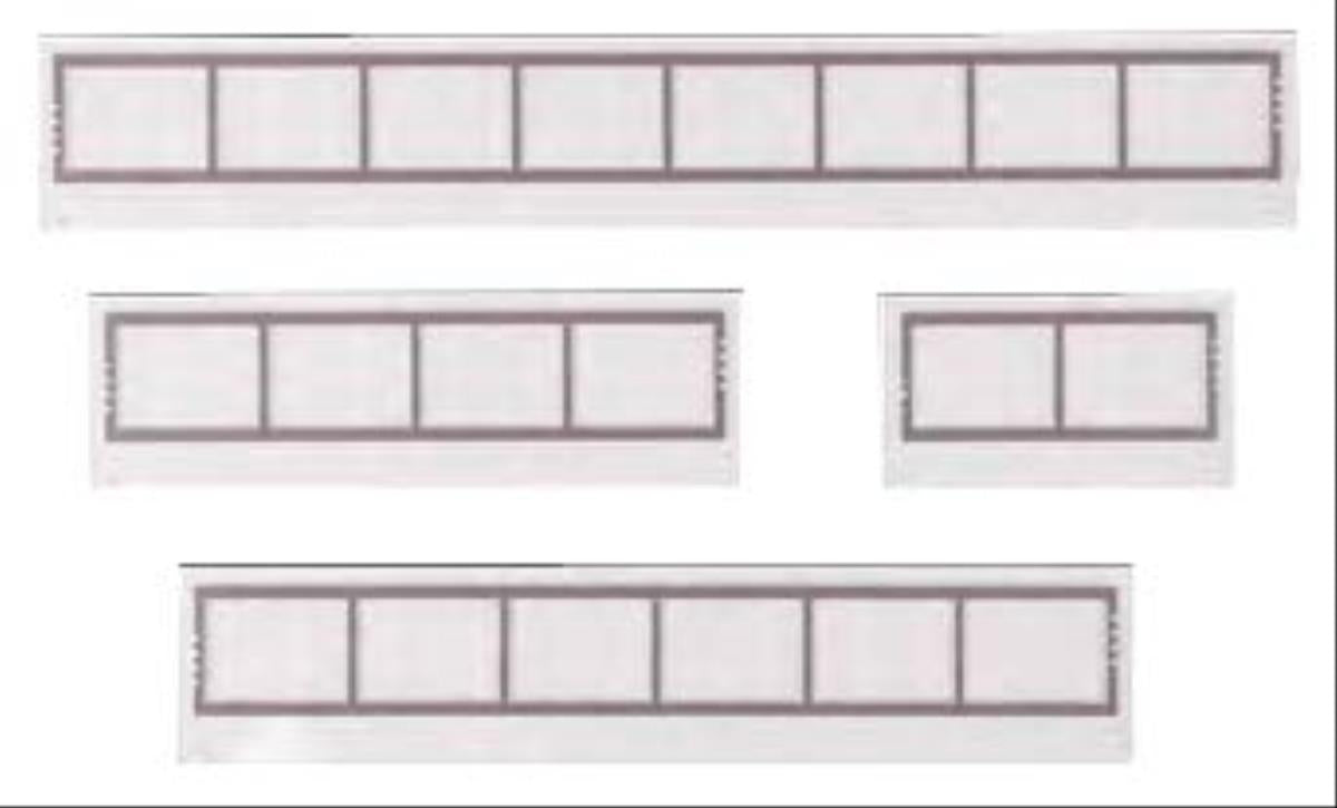 Faller Industrial Building Glass Elements Kit VI FA180894