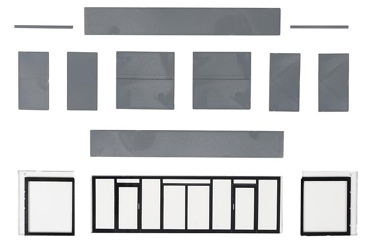 Faller Industrial Building Series Entrance Components Kit VI FA180896