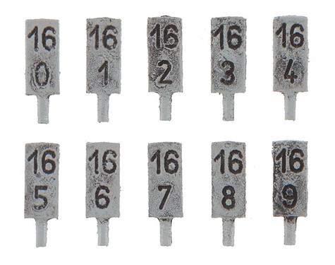 Faller Mileage Post Kit (10) I FA180952