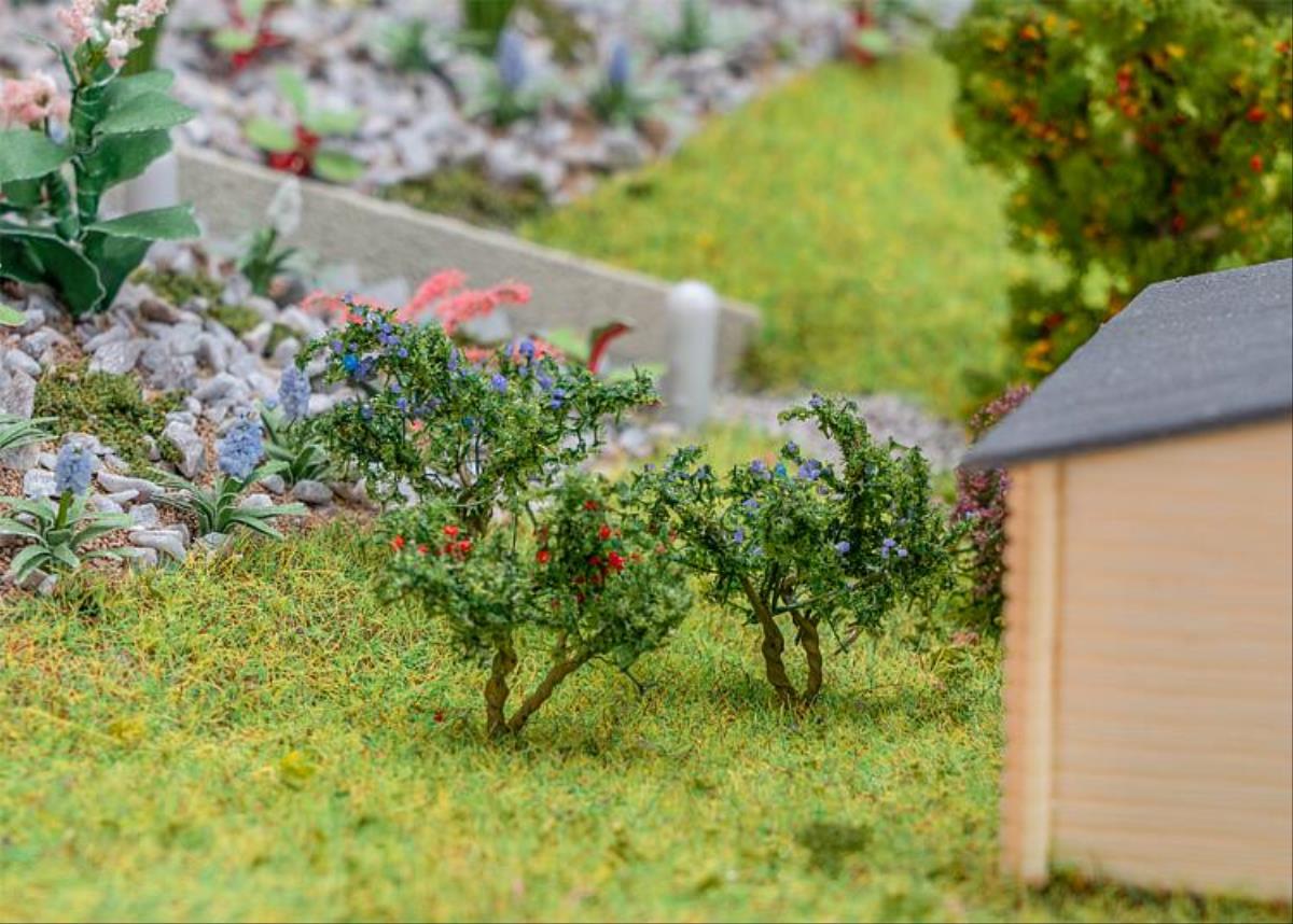 Faller Blueberry & Redcurrant Shrubs 20mm (12) FA181285
