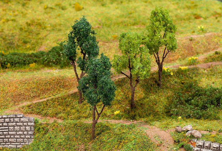 Faller Assorted Trees 60-70mm (4) FA181379