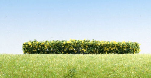 Faller Flowering Yellow Hedges 100x10x10mm (3) FA181399