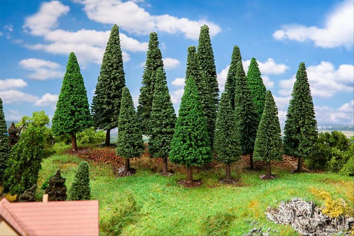 Faller Fir Trees 90-150mm (15) FA181542