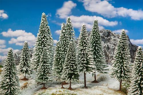 Faller Snow Covered Fir Trees (18) FA181580