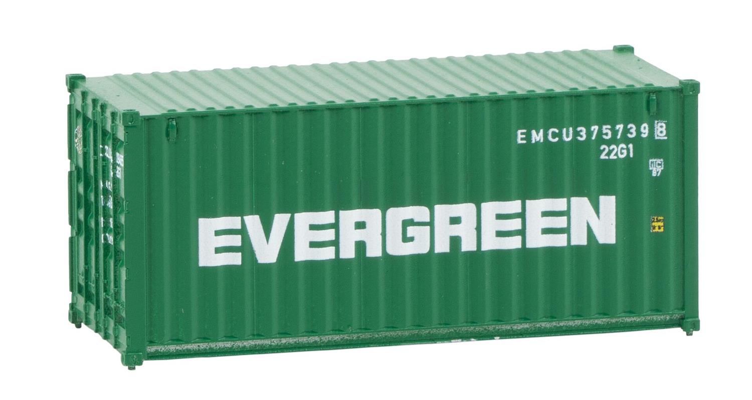 Faller 20' Container Evergreen IV FA182004