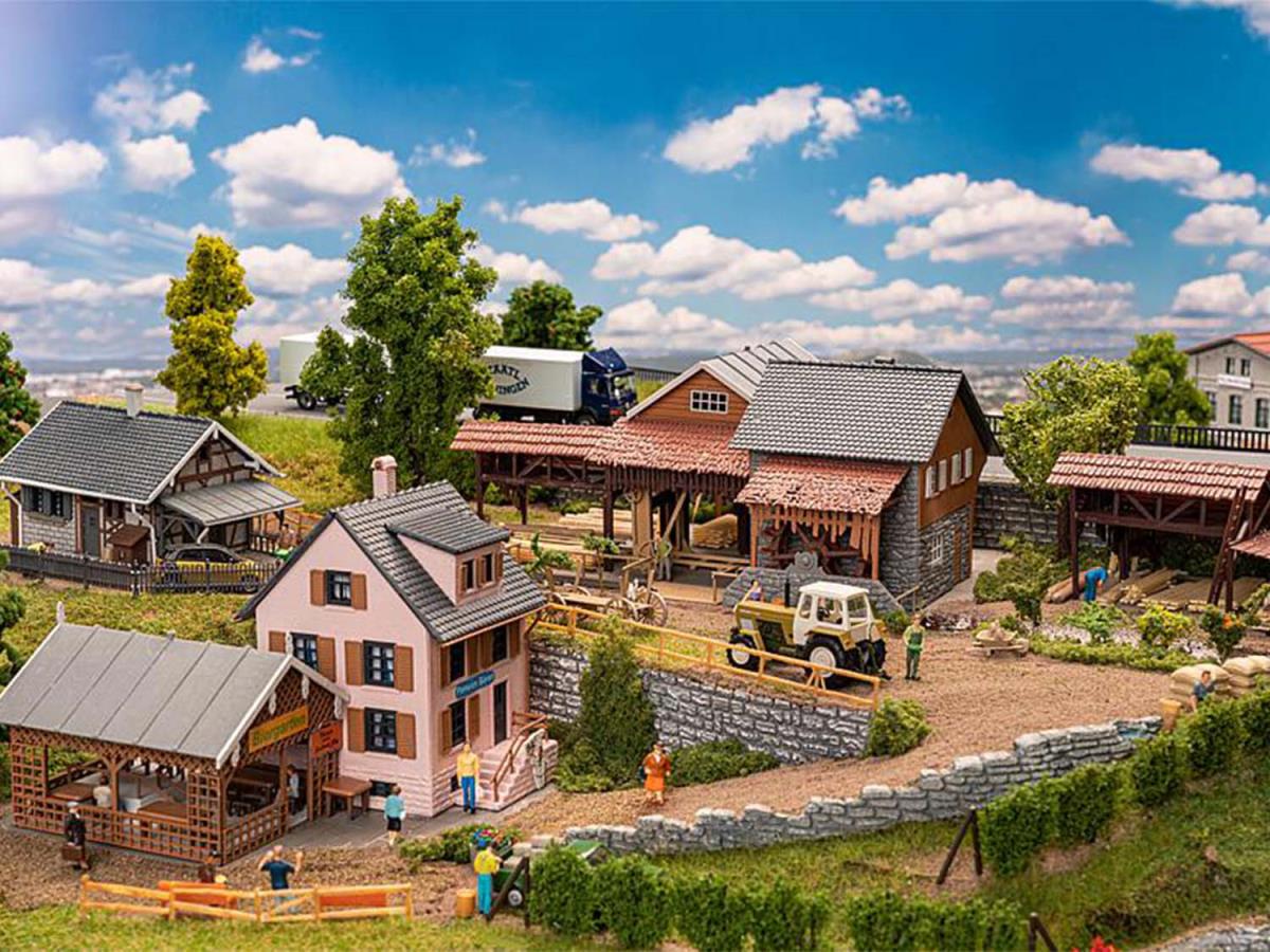 Faller Sawmill Kit Set FA190138