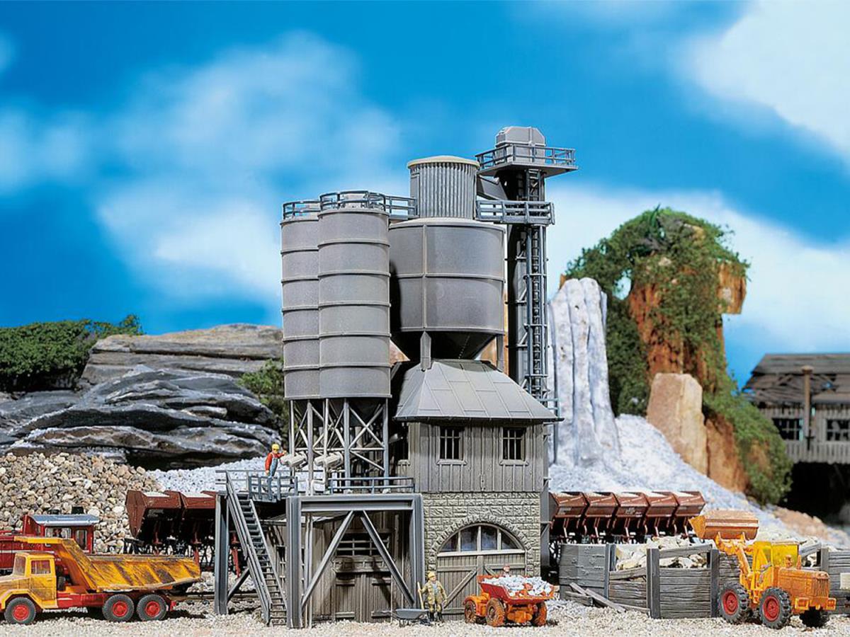 Faller Concrete Mixing Plant Model of the Month Kit III FA191816