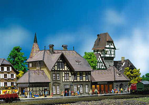 Faller Schwarzburg Station Kit I FA212111