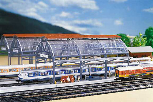 Faller Overall Station Roof Kit II FA222128