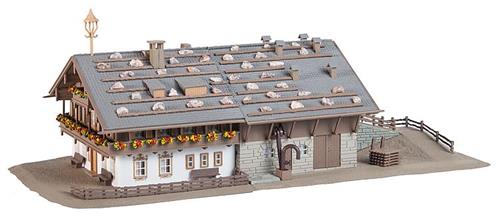 Faller Large Alpine Farm with Barn Kit I FA232199