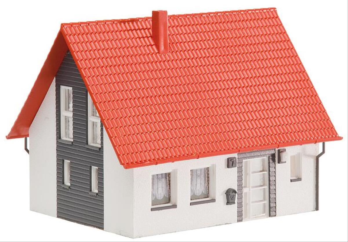 Faller Small Family House Grey Kit VI FA232321