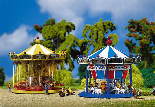 Faller Childrens Merry Go Round Fairground Kit III FA242316
