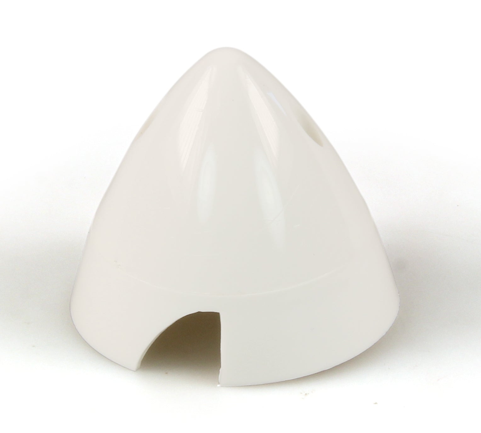 2 1/2in (63mm) White Nylon Spinner
