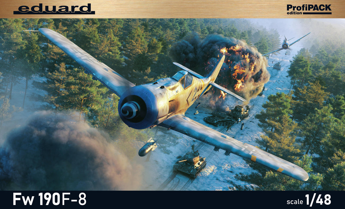 Eduard 1/48 Fw 190F-8 (ProfiPACK)