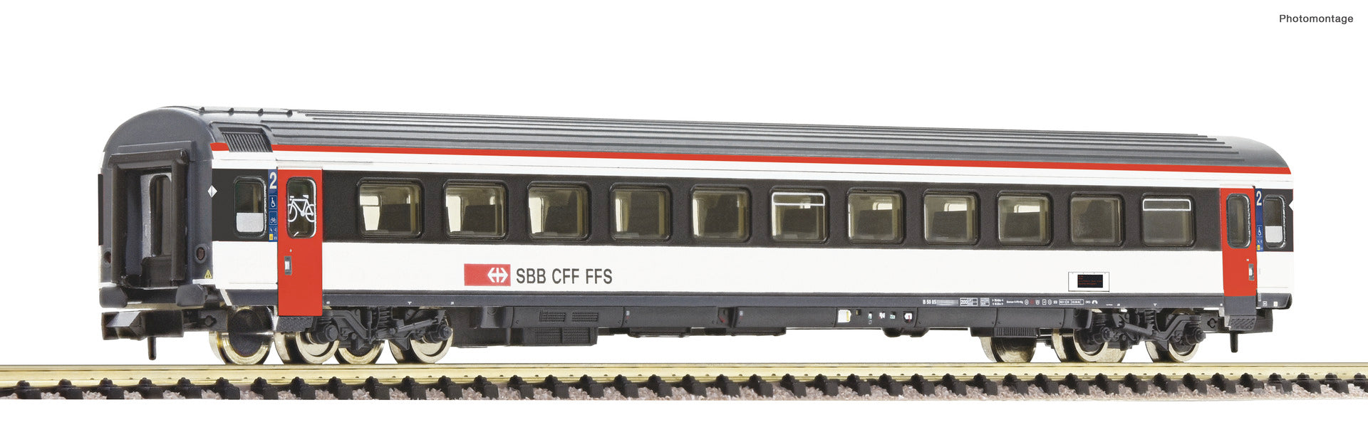 Fleischmann SBB B EW-IV 2nd Class Coach VI FM6260017