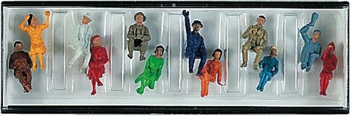 Fleischmann Seated Travellers (12) Figure Set FM647001