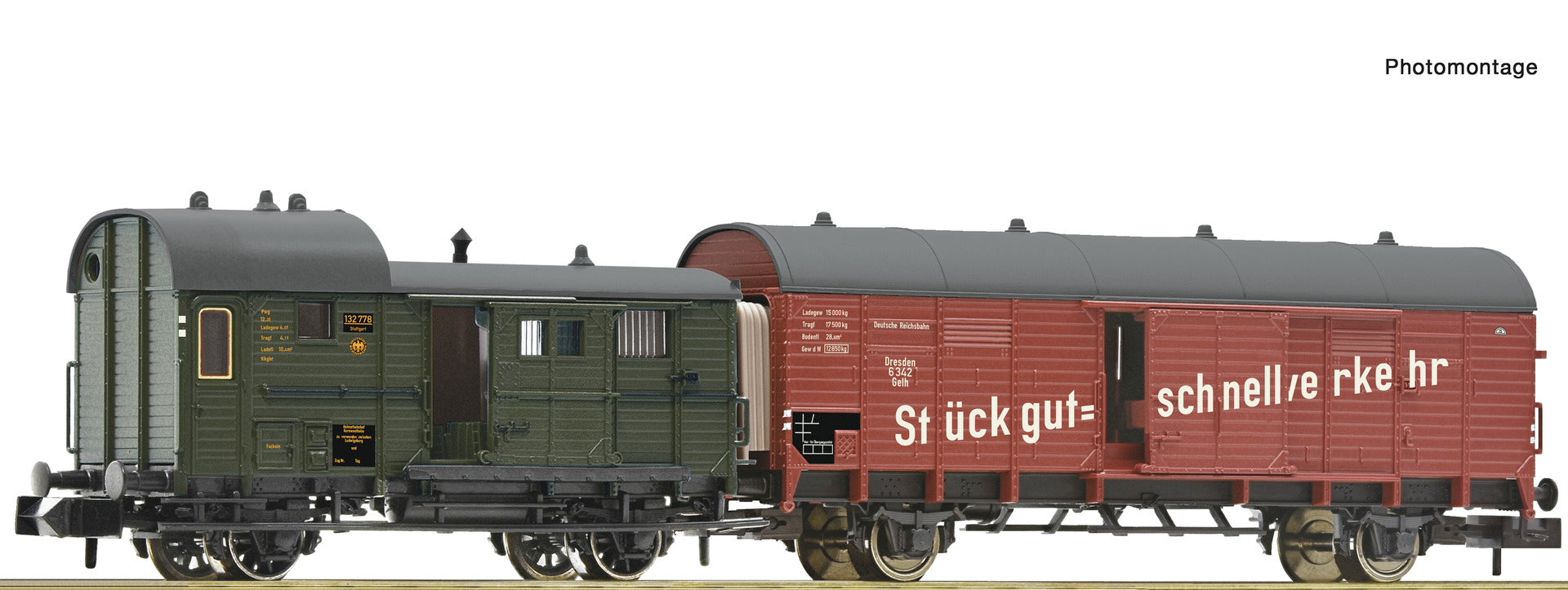 Fleischmann DRG Leig Wagon Set (2) II FM6660032