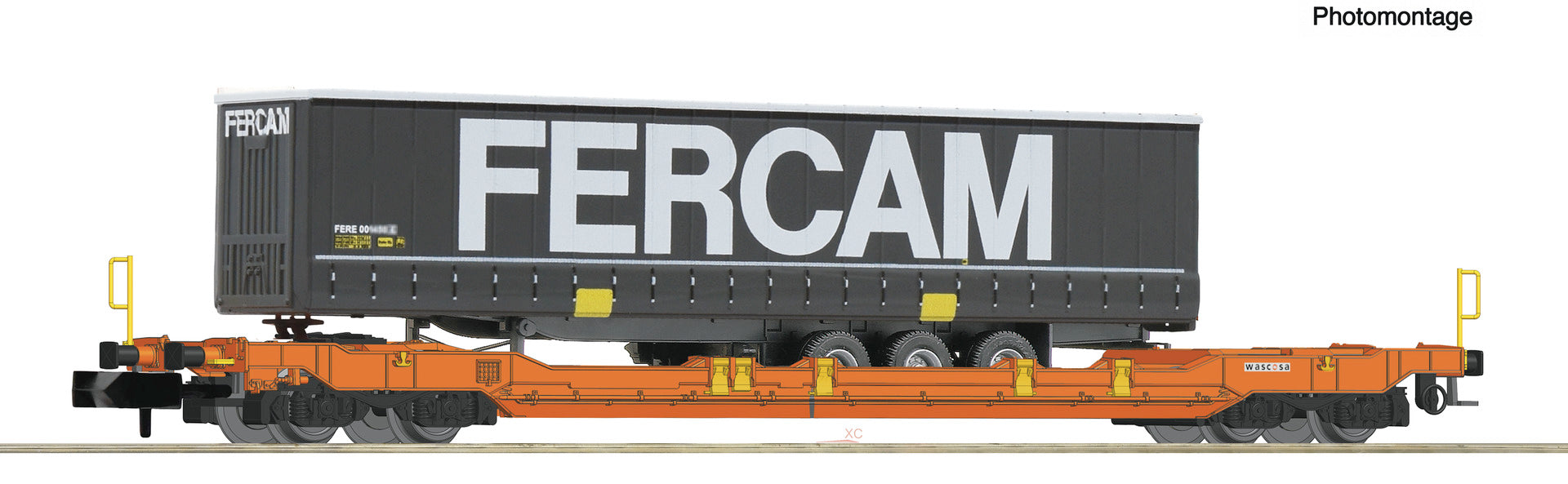 Fleischmann Wascosa Sdgnss T5 Pocket Wagon Fercam Trailer Load V FM6660040