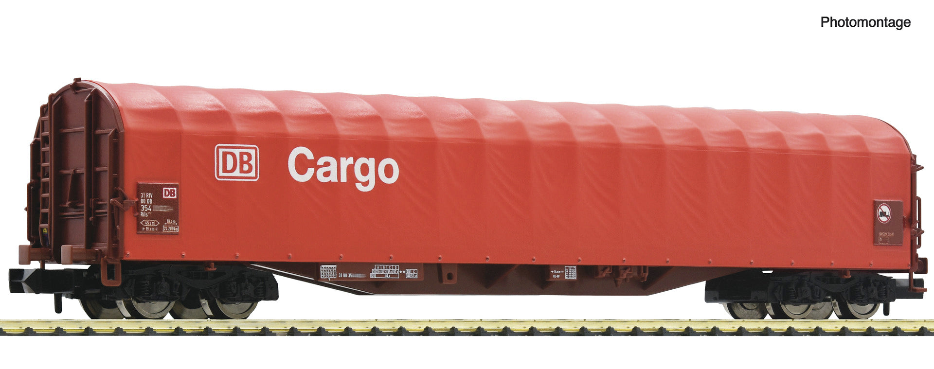 Fleischmann DB Cargo Rils Sliding Tarpaulin Wagon V FM6660067