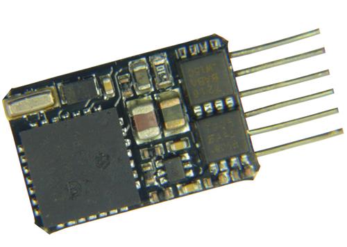 Fleischmann 6 Pin NEM651 Direct Plug DCC Decoder (Zimo MX622N) FM686101