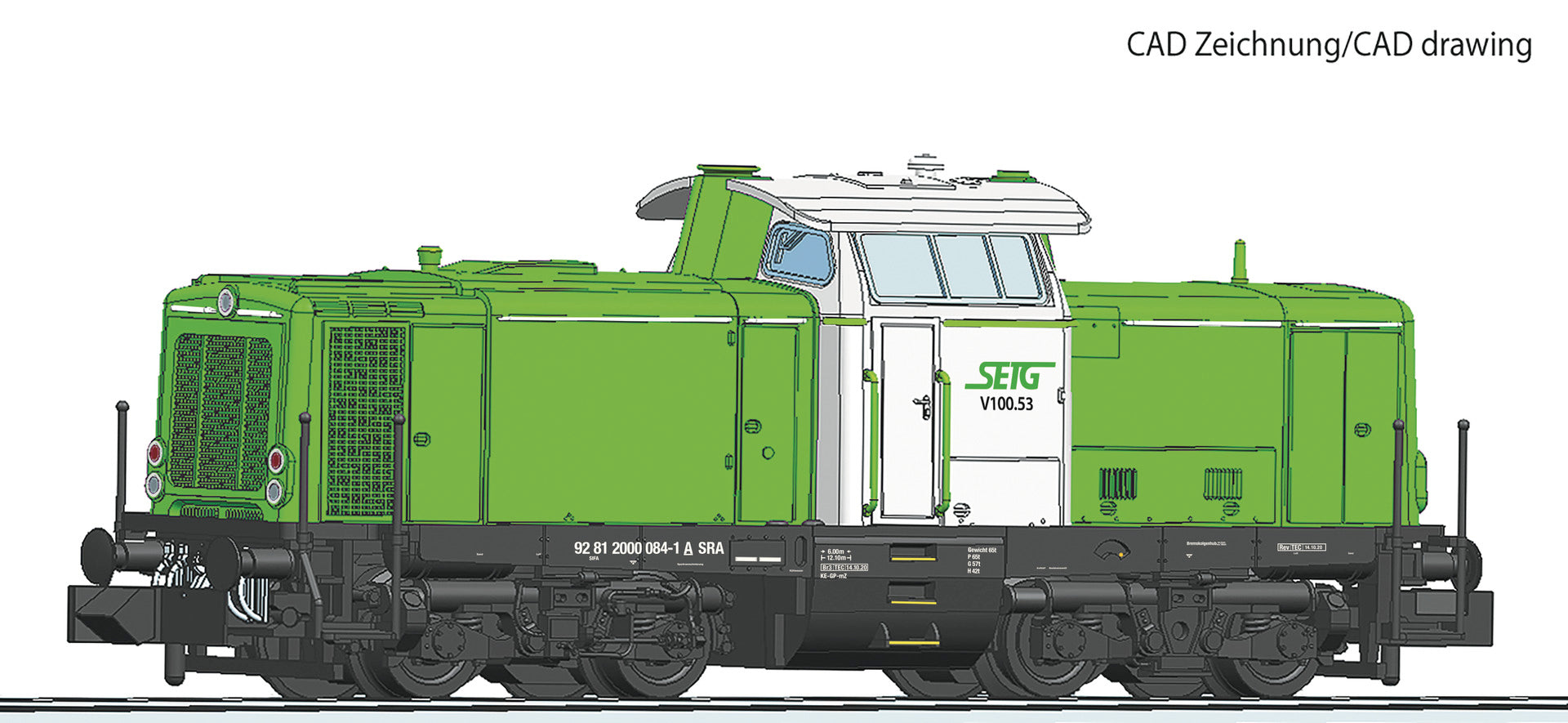 Fleischmann SETG V100.53 Diesel Locomotive VI (DCC-Sound) FM721283