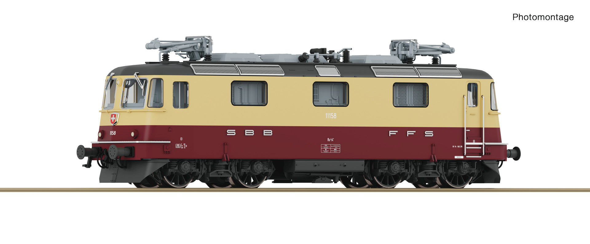 Fleischmann SBB Re4/4 II 11158 Electric Locomotive IV FM732400