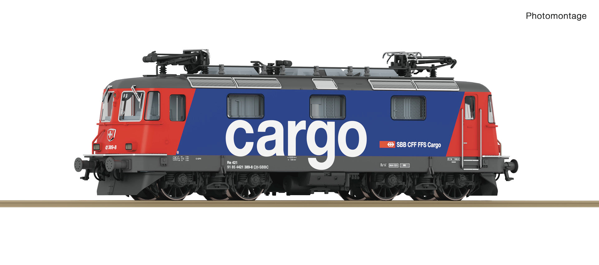 Fleischmann SBB Cargo Re421 389-8 Electric Locomotive VI (DCC-Sound) FM732472