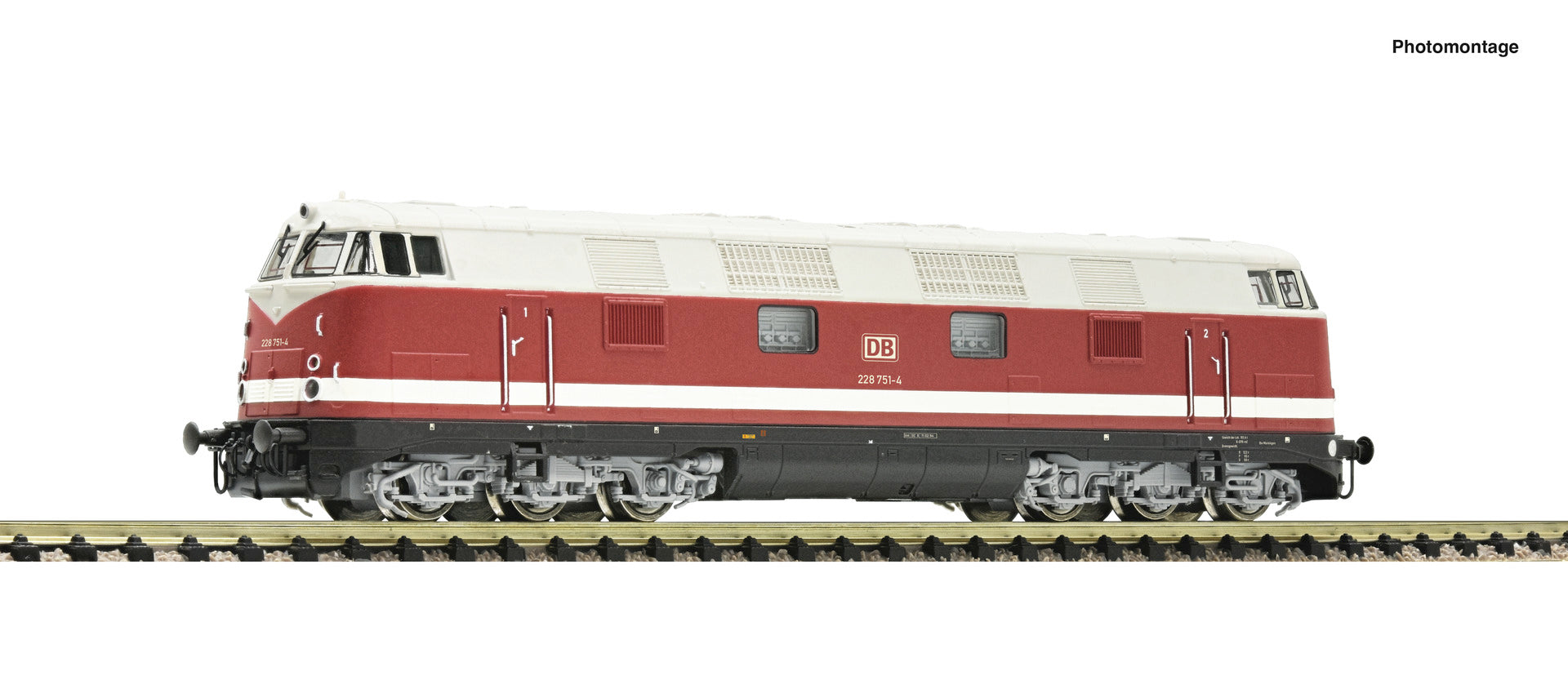 Fleischmann DBAG BR228 751-4 Diesel Locomotive V (DCC-Sound) FM7370005