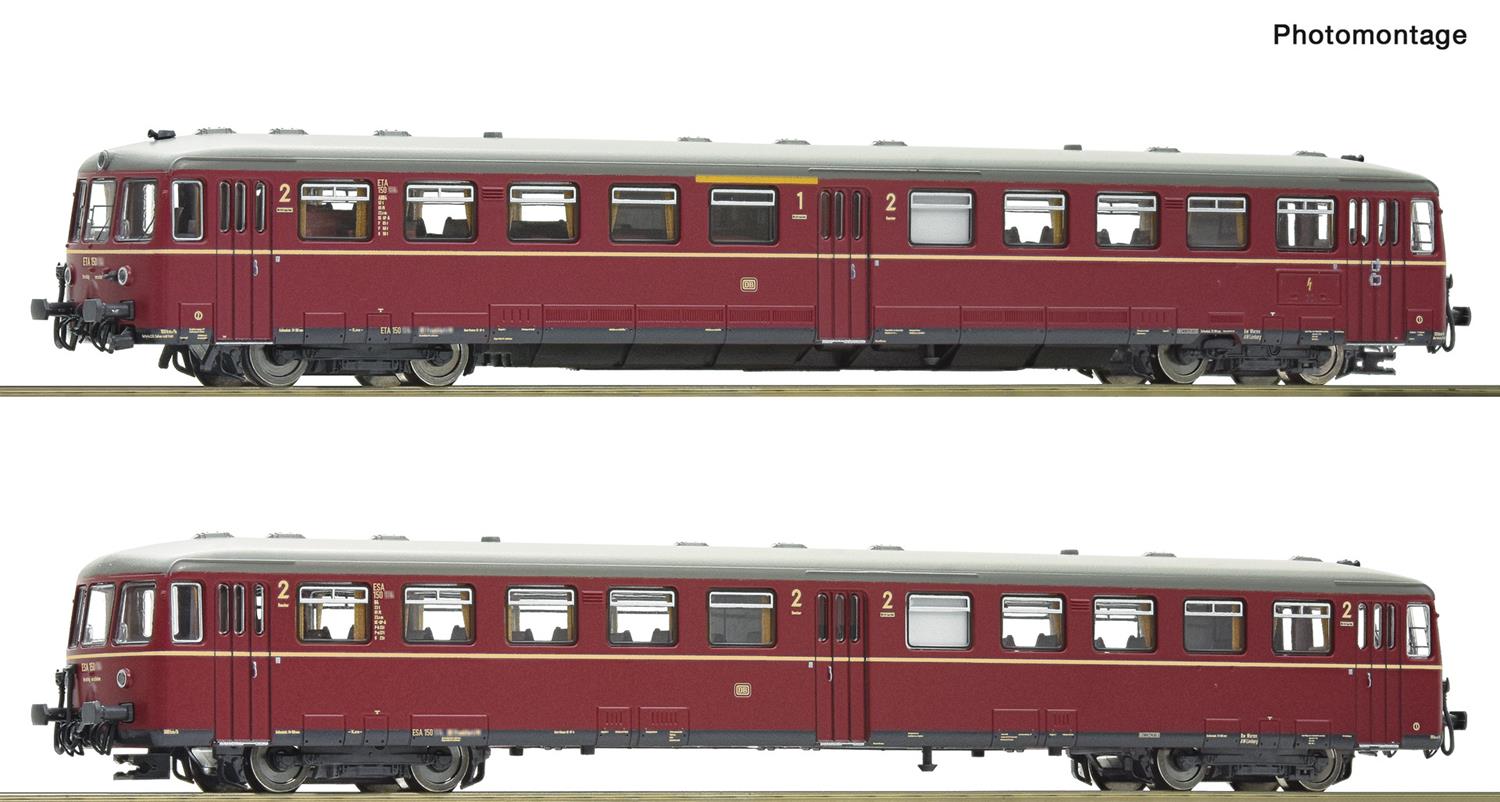 Fleischmann DB ETA150 Accumulator Railcar & Trailer III (DCC-Sound) FM740173