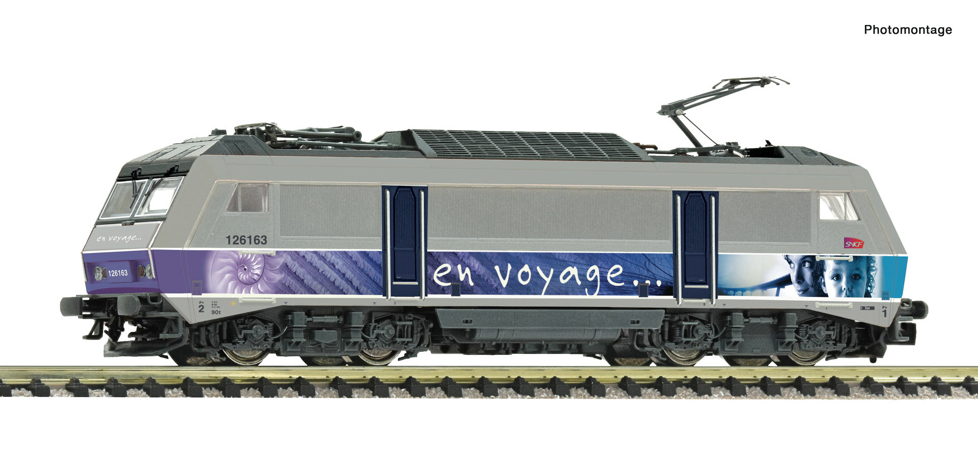 Fleischmann SNCF en voyage BB 126163 Electric Loco VI (DCC-Sound) FM7570020