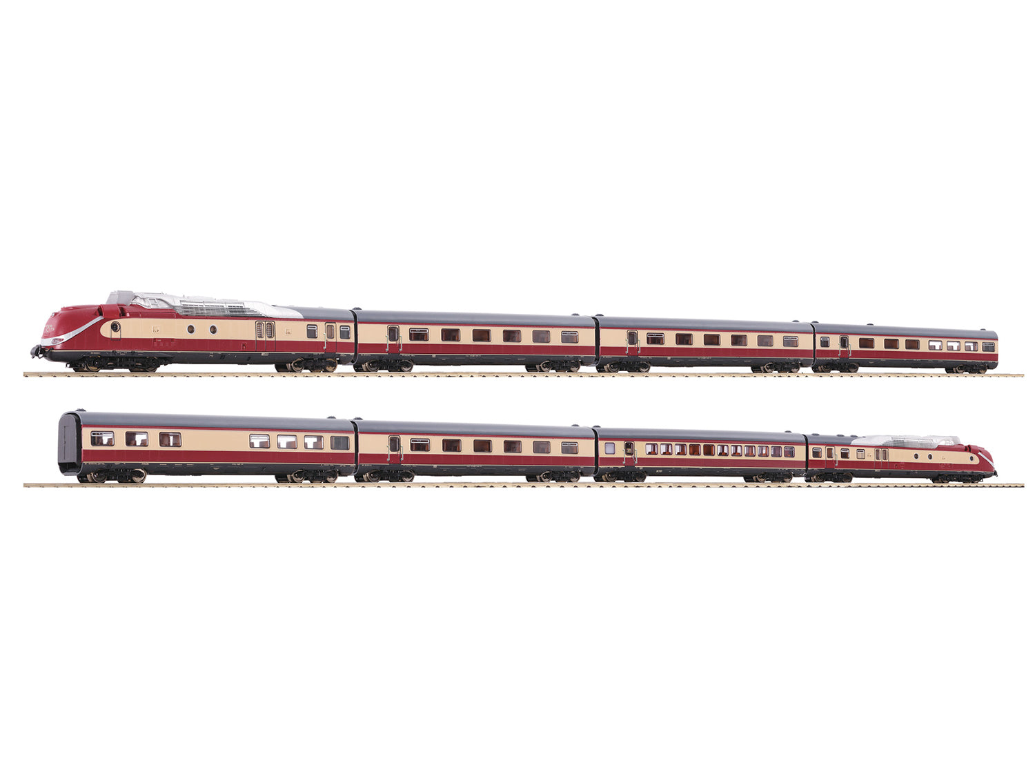 Fleischmann DB BR602 8 Car Gas Turbine Multiple Unit IV FM7760001