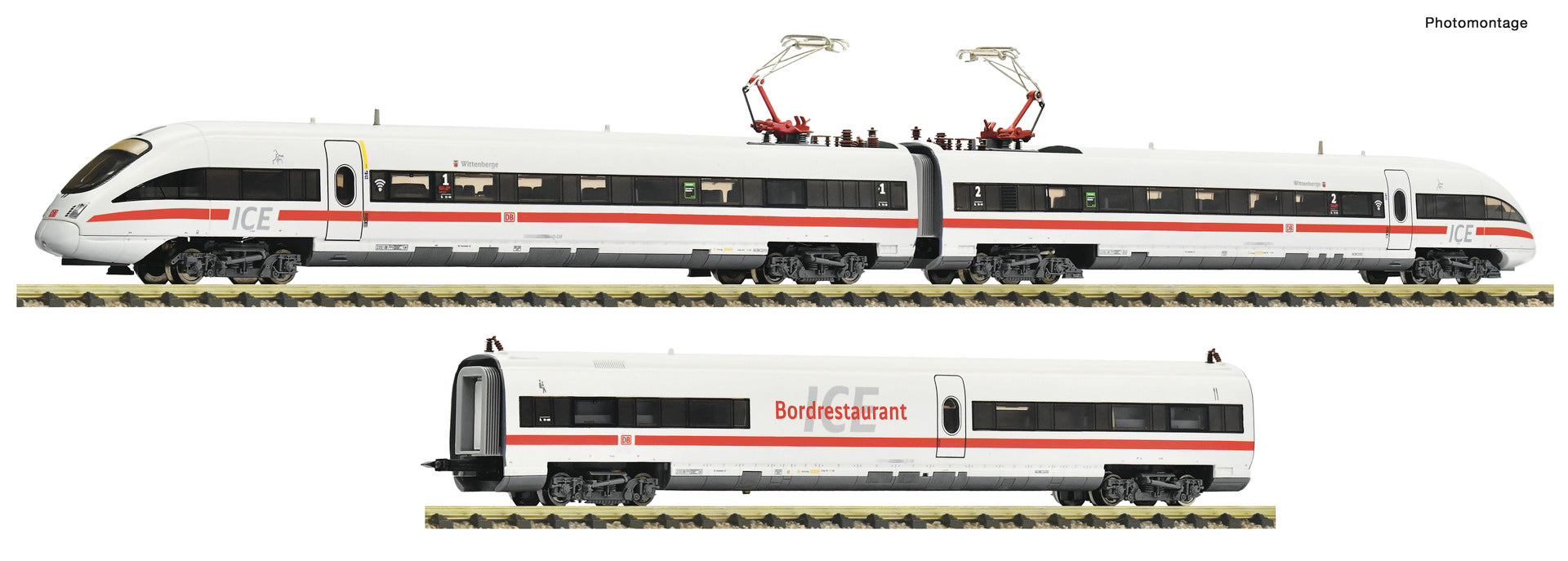 Fleischmann DBAG BR411 ICE-T 3 Car EMU VI (DCC-Sound) FM7770006