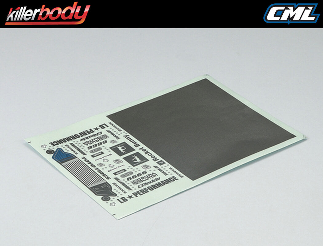 Killerbody Decal For Wide Body Full Kit No.1 - Toyota 86 & S