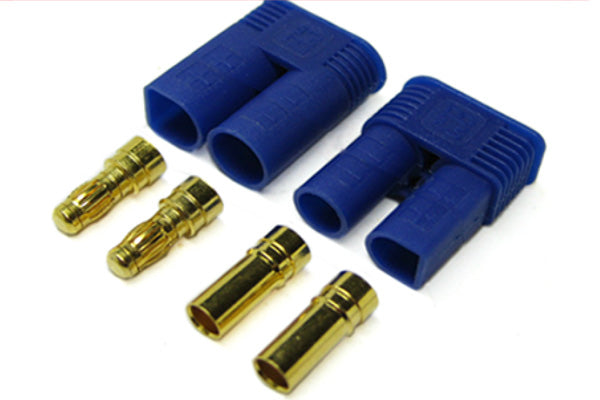 Etronix Ec5 5Mm Gold Connectors (Male/Female) ET0608