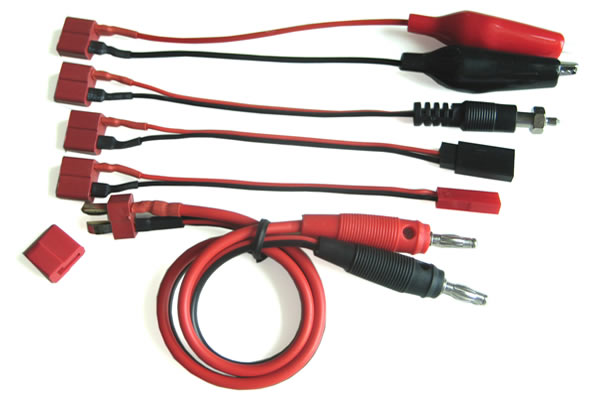 Etronix Multifunctional Charging Cable Deans To Jst/Croc/Futaba/Glow ET0285